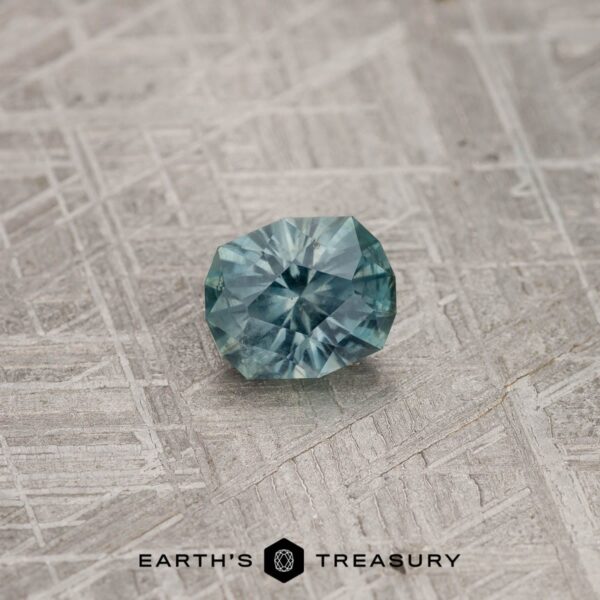 3.15-Carat Medium Blue-Green Montana Sapphire