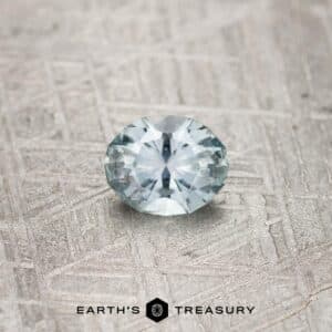 1.05-Carat Pale Aqua-Gray Montana Sapphire