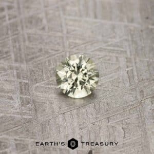 0.91-Carat Pastel Yellow Montana Sapphire