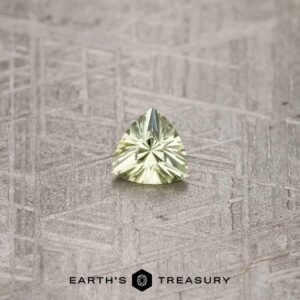 0.62-Carat Greenish-Yellow Montana Sapphire