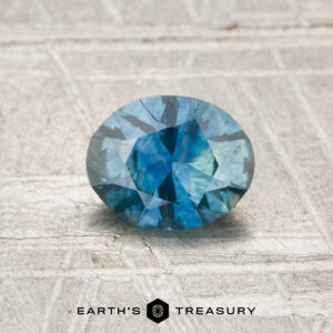 0.76-Carat Medium Blue Montana Sapphire (Heated)