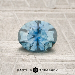 0.75-Carat Medium Blue Montana Sapphire (Heated)