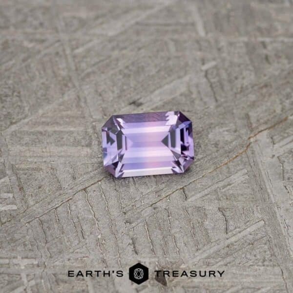 0.52-Carat Violet-Peach Bicolored Montana Sapphire 0.52-Carat Violet-Peach Bicolored Montana Sapphire