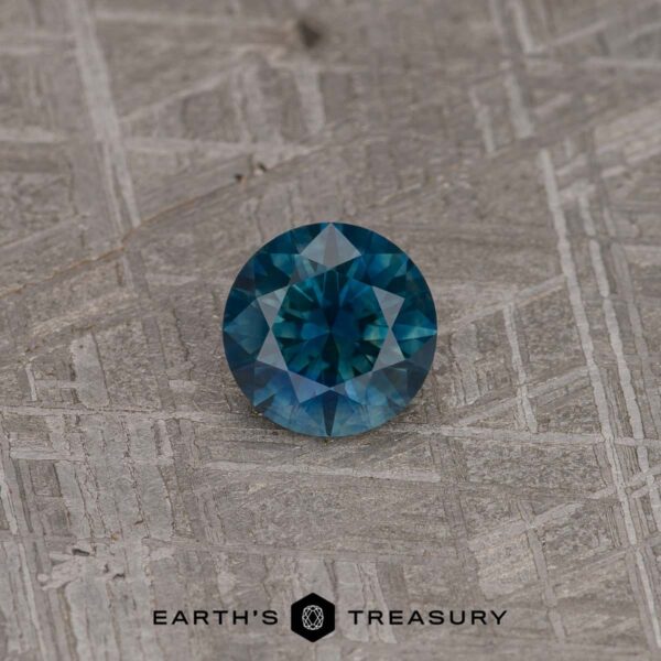 1.69-Carat Deep Blue-Green Montana Sapphire (Heated)