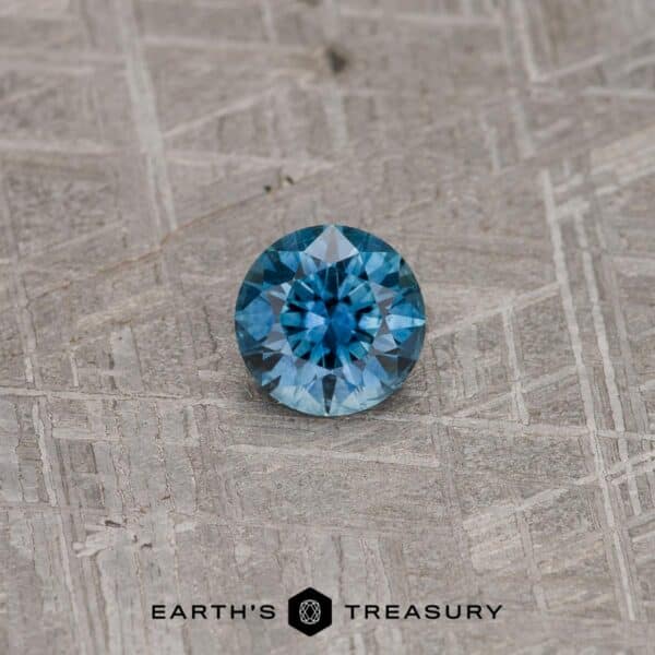 1.68-Carat Rich Teal Blue Montana Sapphire (Heated)