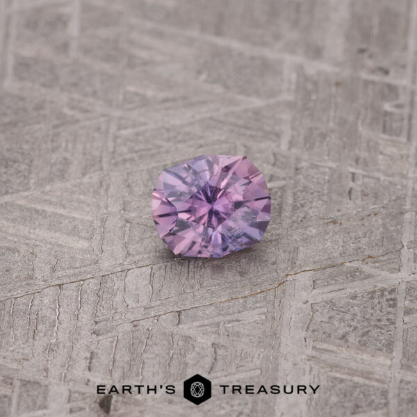 0.74-Carat Purple-Magenta Particolored Montana Sapphire
