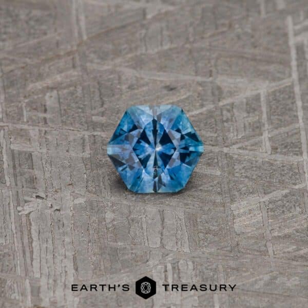 0.96-Carat Rich Teal Blue Montana Sapphire (Heated)