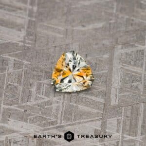 1.80-Carat Pale Green-Orange Bicolored Montana Sapphire (Heated)