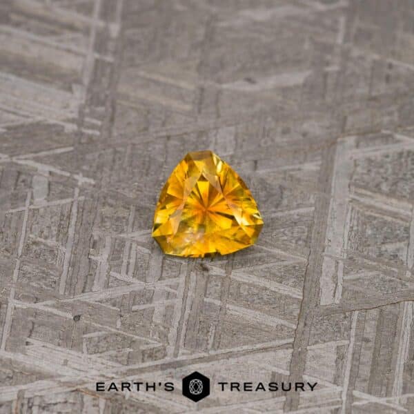 1.30-Carat Golden Orange Montana Sapphire (Heated)