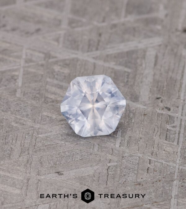 1.04-Carat Milky White Montana Sapphire