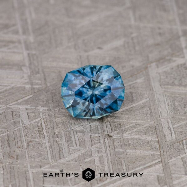 2.55-Carat Teal-Yellow Particolored Montana Sapphire (Heated)