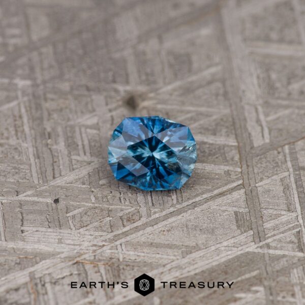 1.07-Carat Aqua-Blue Bicolored Montana Sapphire (Heated)