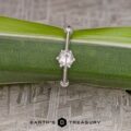 The "Beatrice" in 14k White Gold with 0.34-carat diamond