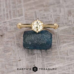 The "Beatrice" in 14k Yellow Gold with 0.45-carat diamond