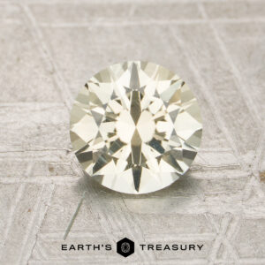1.19-Carat Light Yellow Montana Sapphire