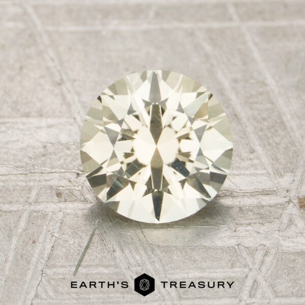1.19-Carat Light Yellow Montana Sapphire