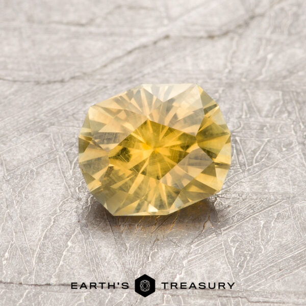 0.81-Carat Lemon Yellow Montana Sapphire 0.81-Carat Lemon Yellow Montana Sapphire