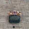 The "Jasmine" in 14k rose gold with 1.06-Carat Montana Sapphire