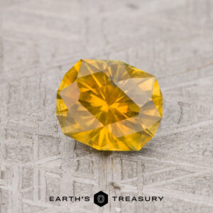 1.23-Carat Golden Yellow Montana Sapphire (Heated)