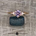 The "Melilai" Ring in 20k Pink Gold with 1.42-carat Montana sapphire
