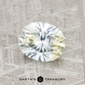 1.45-Carat Colorless-Yellow Particolored Montana Sapphire (Heated)