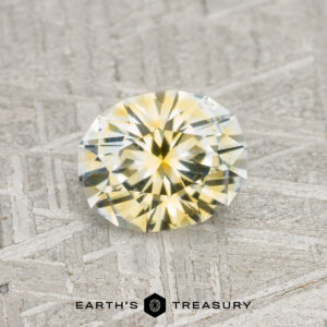 1.14-Carat Yellow-Colorless Particolored Montana Sapphire (Heated)