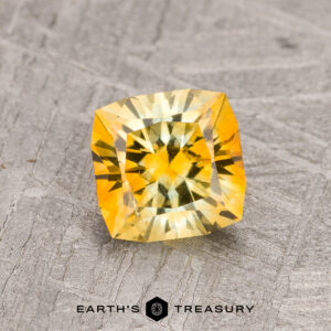 1.07-Carat Orange-Yellow Bicolored Montana Sapphire (Heated)