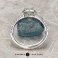 The "Kristen" ring in 14K white gold with 1.03-carat Montana sapphire