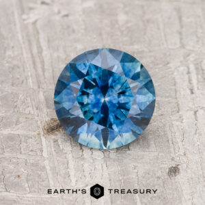 1.11-Carat Peacock Blue Montana Sapphire (Heated)