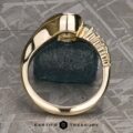 The "Venus" ring in 14k yellow gold with 1.44-Carat Montana Sapphire