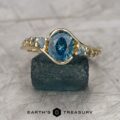 The "Venus" in 14k yellow gold with 1.69-carat Montana sapphire
