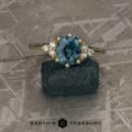 The “Mari” in 14k yellow gold with 1.63-Carat Montana Sapphire
