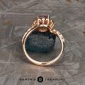 The “Camellia" in 14k rose gold with 1.67-Carat Umba Sapphire
