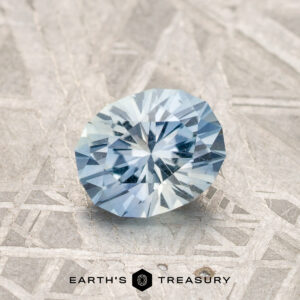 0.95-Carat Pale Blue Montana Sapphire