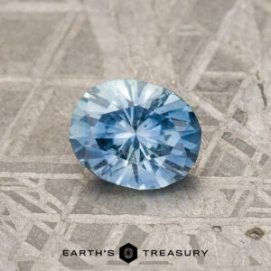 0.73-Carat Robin's Egg Blue Montana Sapphire