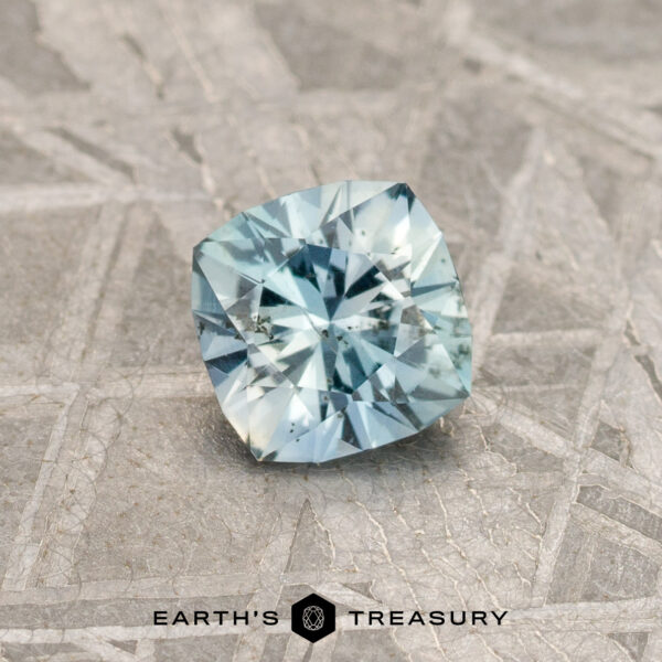 0.60-Carat Aqua Blue Montana Sapphire 0.60-Carat Aqua Blue Montana Sapphire