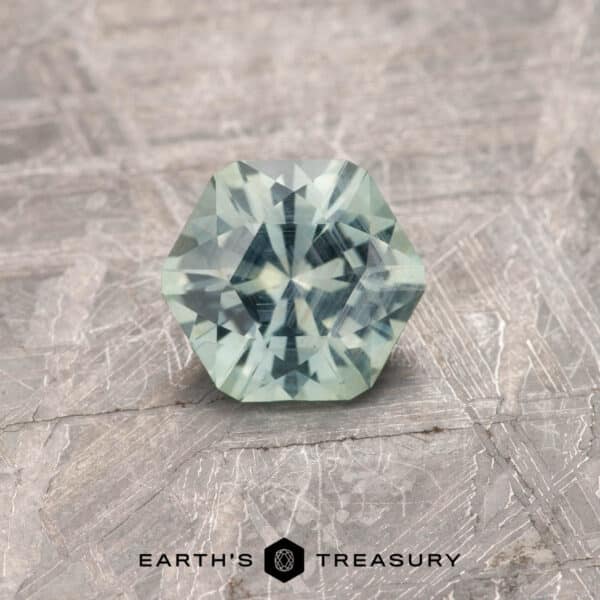 2.42-Carat Mint Green Montana Sapphire