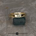 The "Kilimanjaro" Classic Sapphire Ring in 14k yellow gold