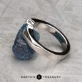 The "Fuji" ring in 14K white gold