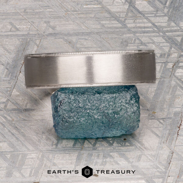 The "Rainier" ring in 14K white gold, 6.0mm The "Rainier" ring in 14K white gold, 6.0mm