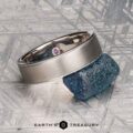 The "Rainier" ring in 14K white gold, 6.0mm