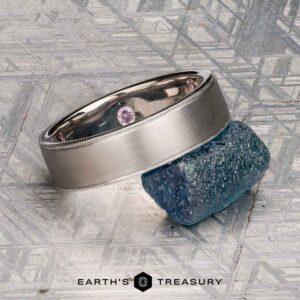 The "Rainier" ring in 14K white gold, 6.0mm