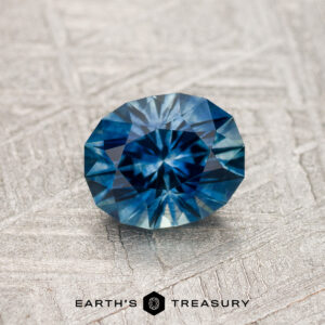 0.88-Carat Teal Blue Montana Sapphire (Heated)