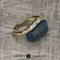 the ombre "Rhine" band in 18k yellow gold
