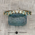The "Minthe" band in 14k Yellow Gold