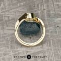 The "Calliste" Ring in 14k Yellow Gold with 1.13-Carat Montana Sapphire