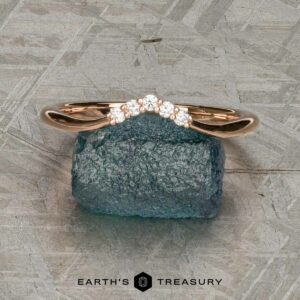 The "Electra" band in 14k rose gold