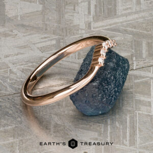 The "Electra" band in 14k rose gold