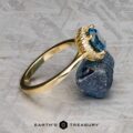 The "Margaret" ring in 18K yellow gold with 1.70-carat Montana sapphire
