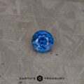 1.76-Carat Medium Blue Ethiopian Sapphire